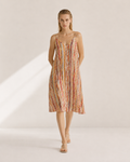 VESTIDO TIRANTES MULTICOLOR