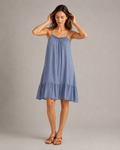 VESTIDO CORTO VOLANTE TIRANTES