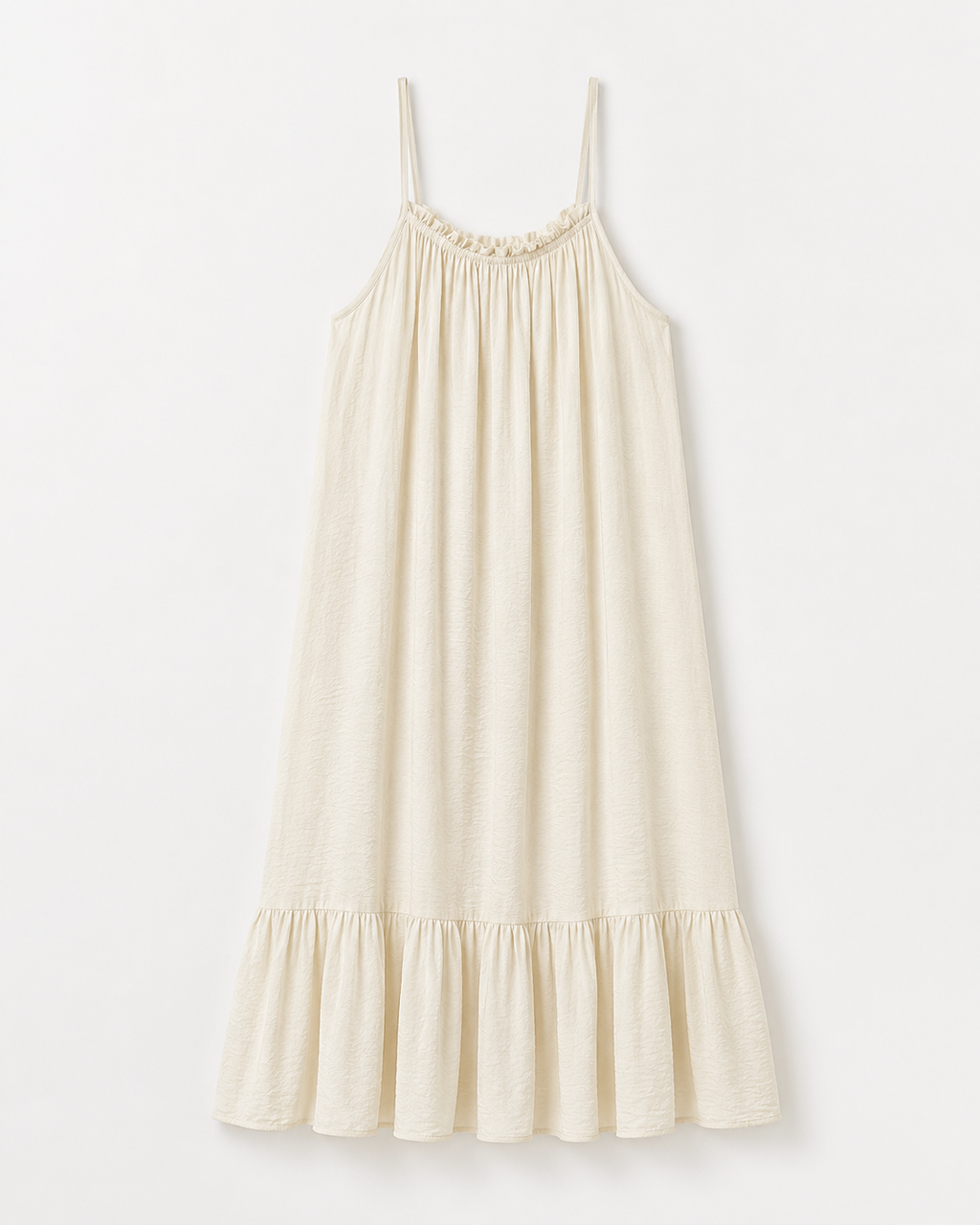VESTIDO CORTO VOLANTE TIRANTES