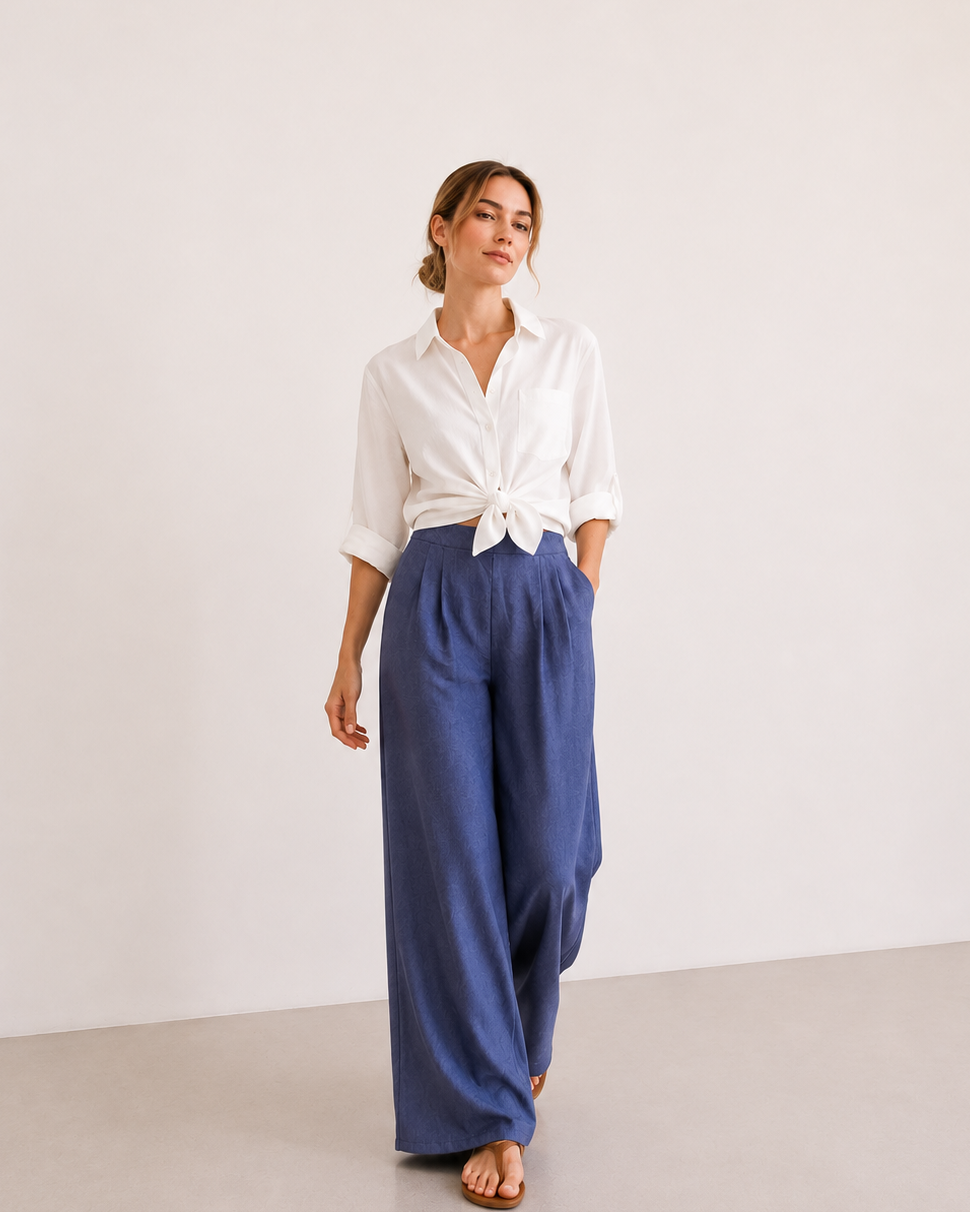 PANTALÓN EFECTO VAQUERO