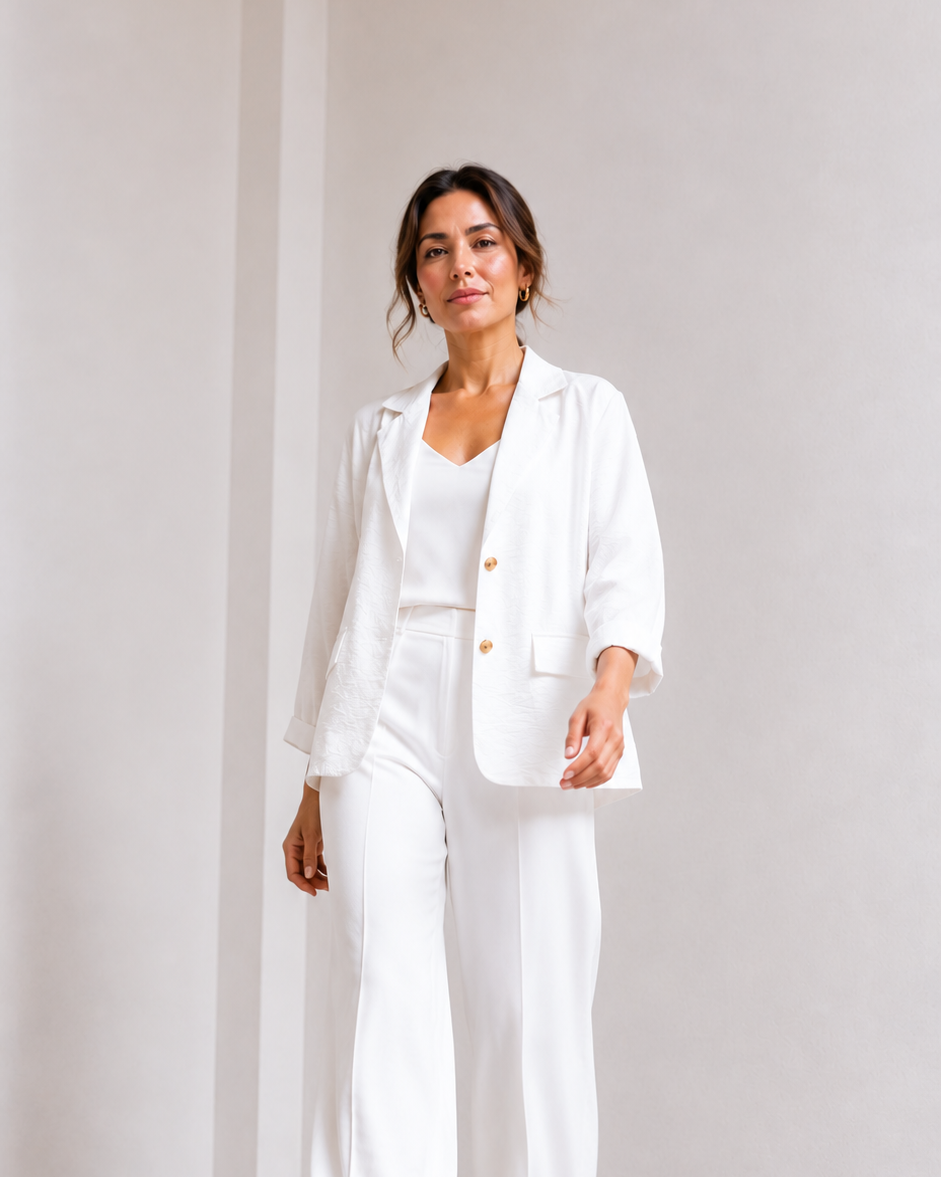 CHAQUETA BLAZER TEXTURA