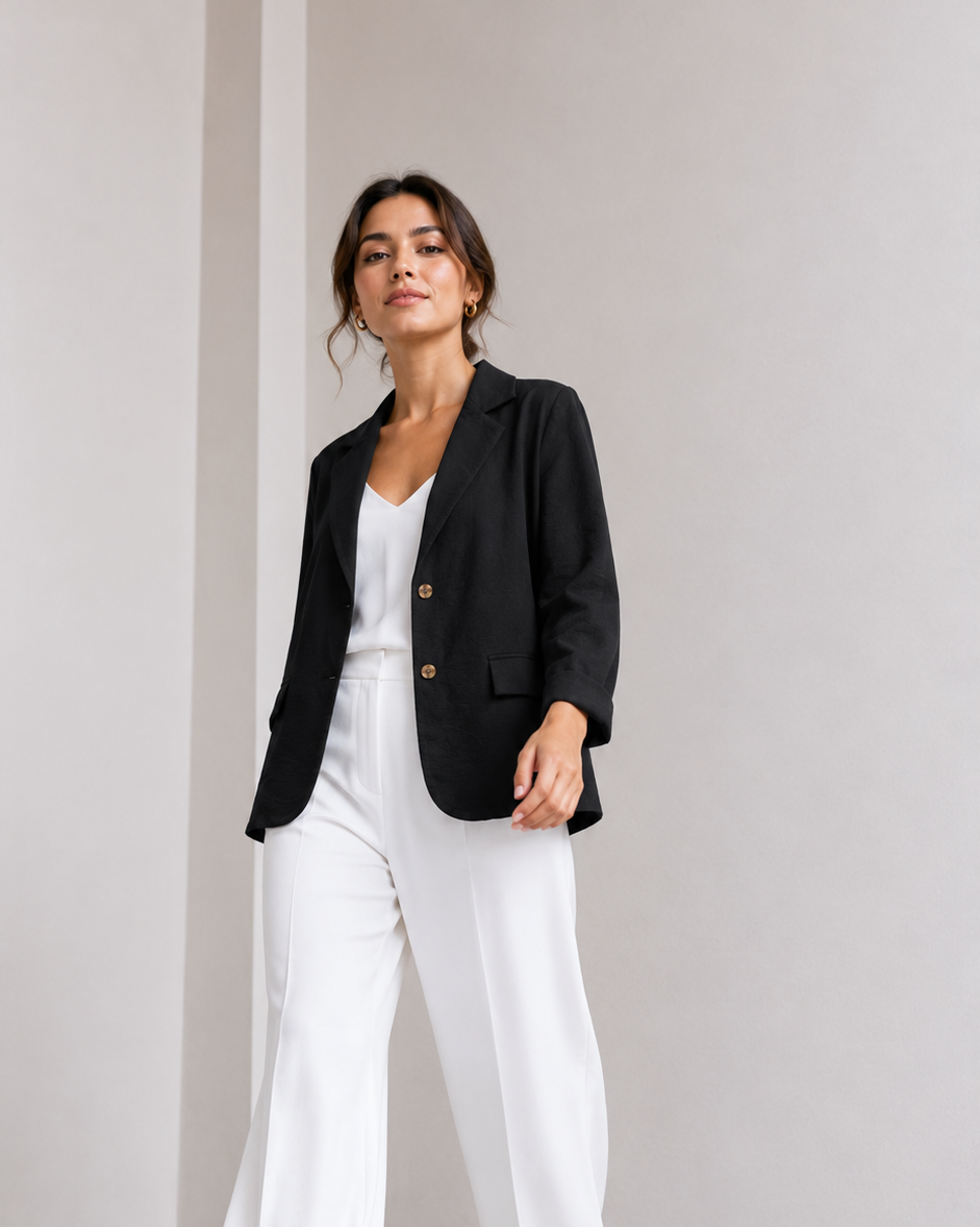 CHAQUETA BLAZER TEXTURA