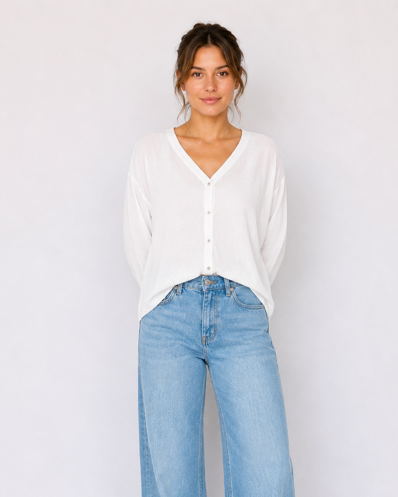 BLUSA CUELLO V