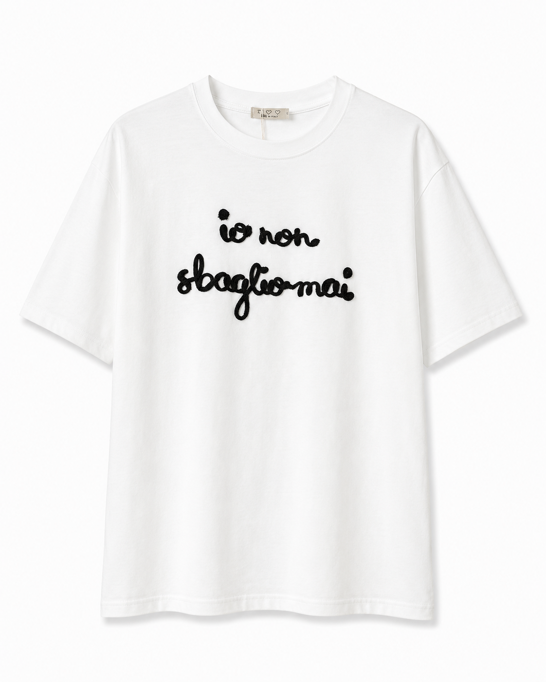 CAMISETA ALGODÓN LETRAS