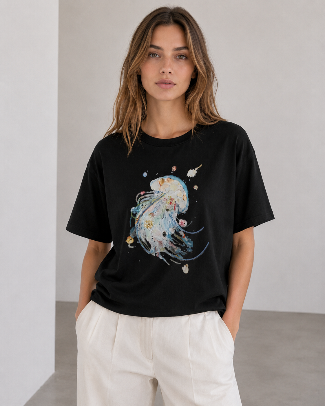 CAMISETA ESTAMPADO MEDUSA