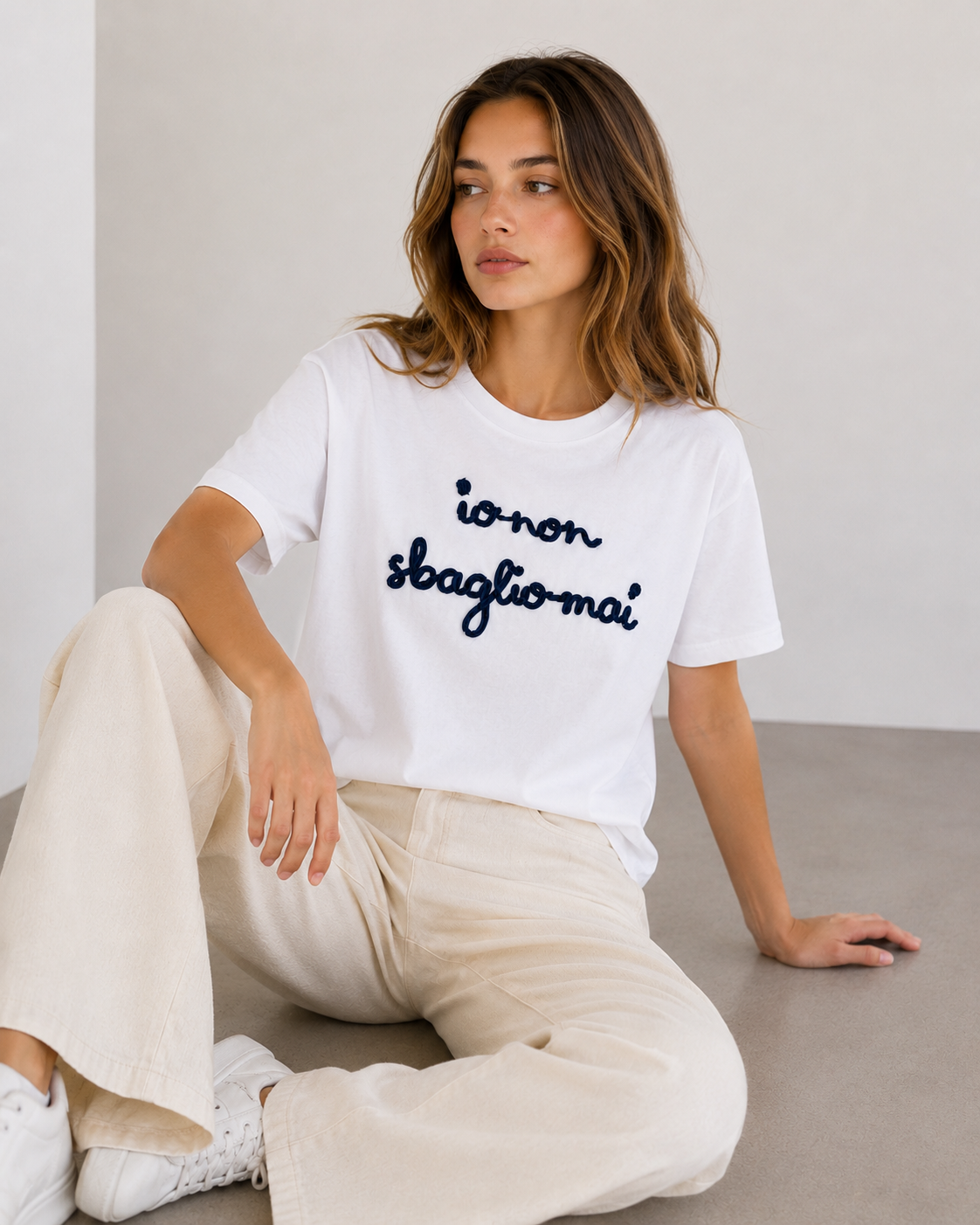 CAMISETA ALGODÓN LETRAS