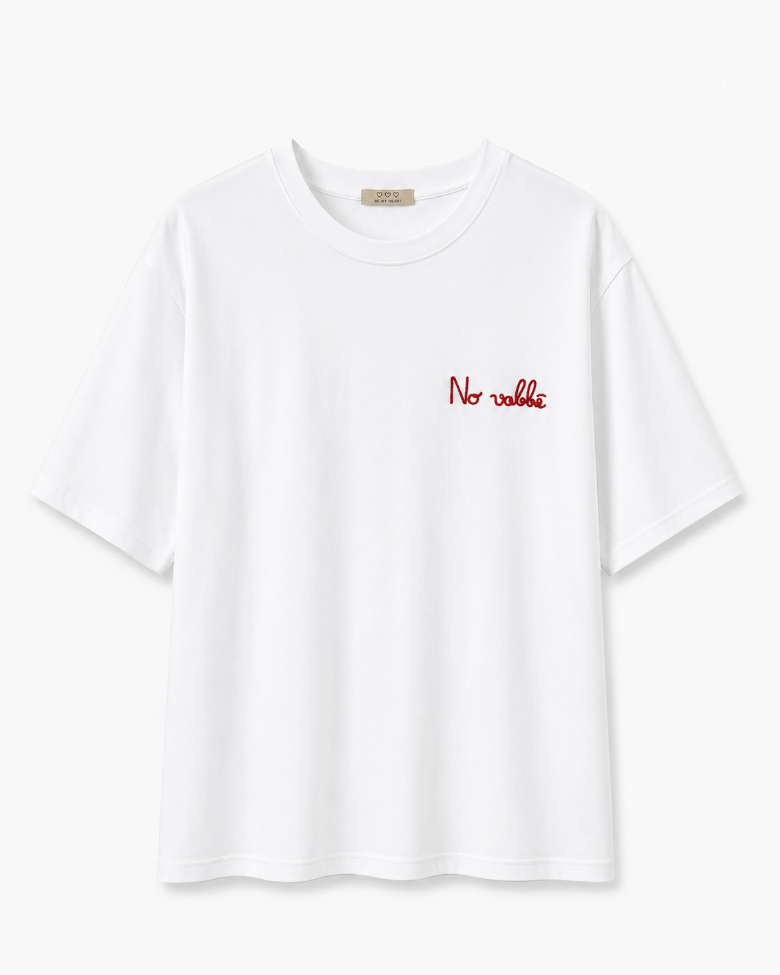 CAMISETA ALGODÓN BORDADO
