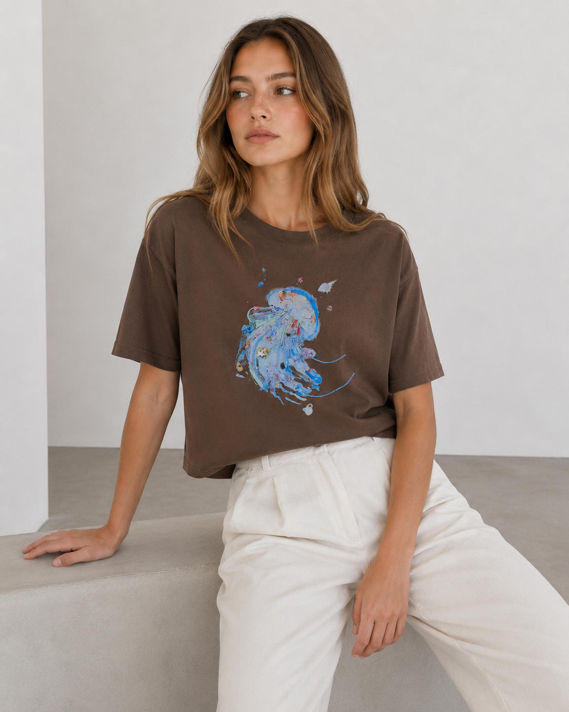 CAMISETA ESTAMPADO MEDUSA
