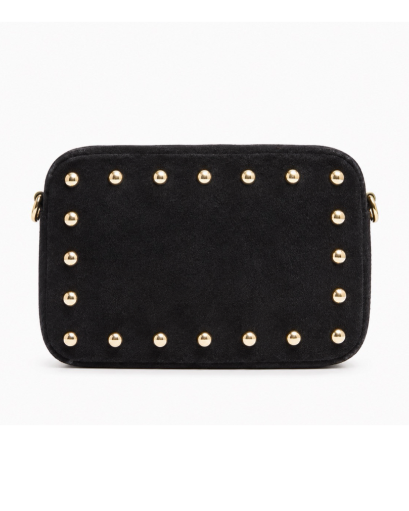 BANDOLERA DE PIEL CON TACHAS