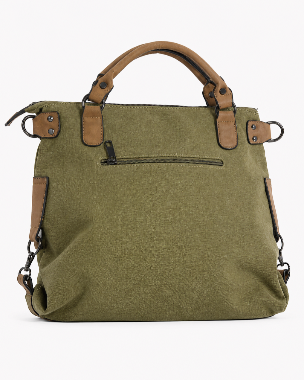 BOLSO SHOPPER VINTAGE VERDE
