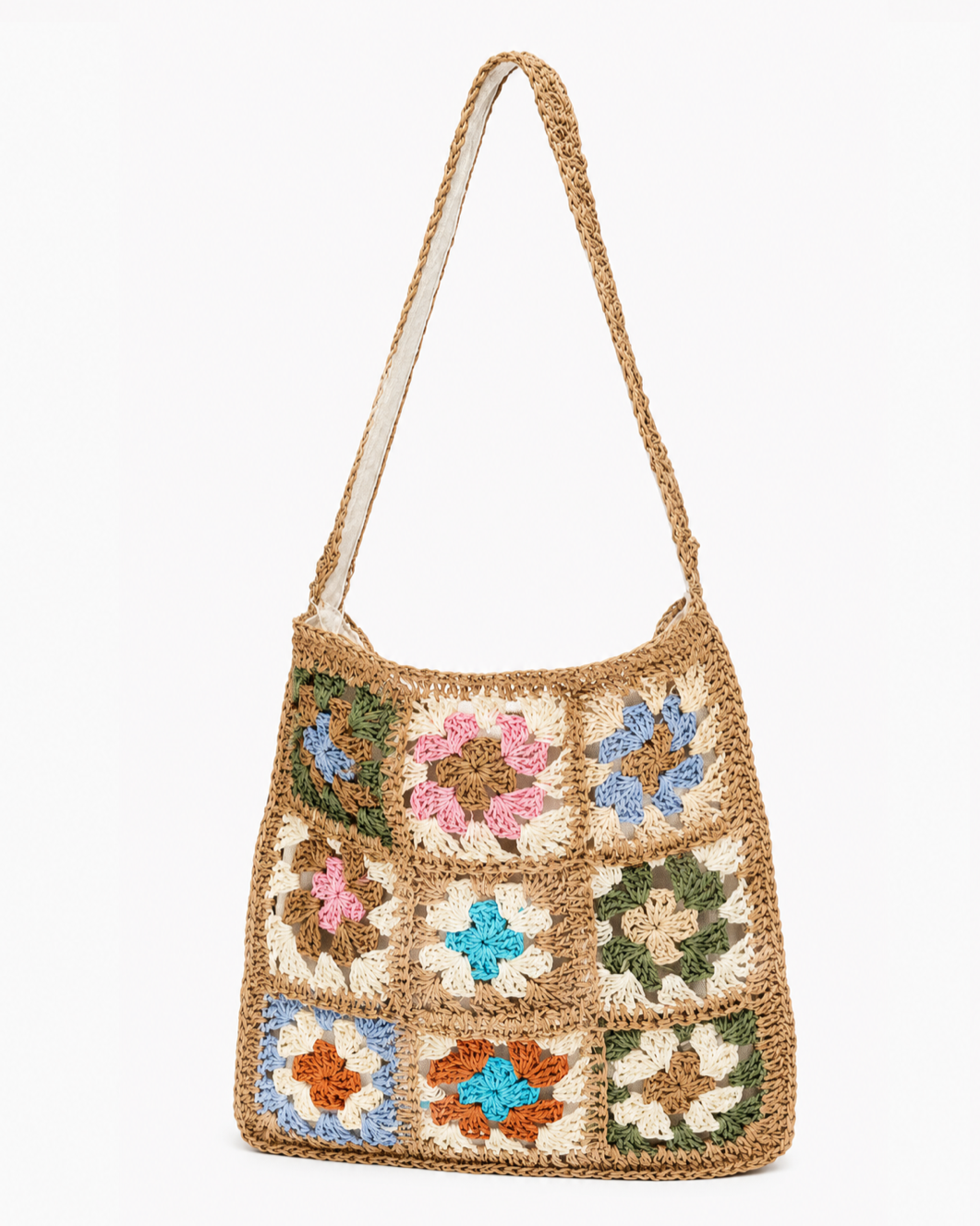 BOLSO RAFIA MULTICOLOR