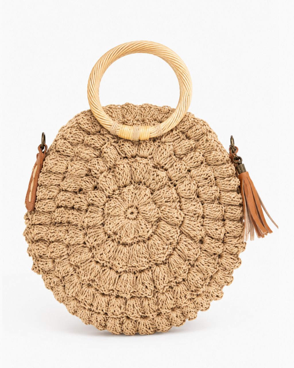 BOLSO RAFIA REDONDO