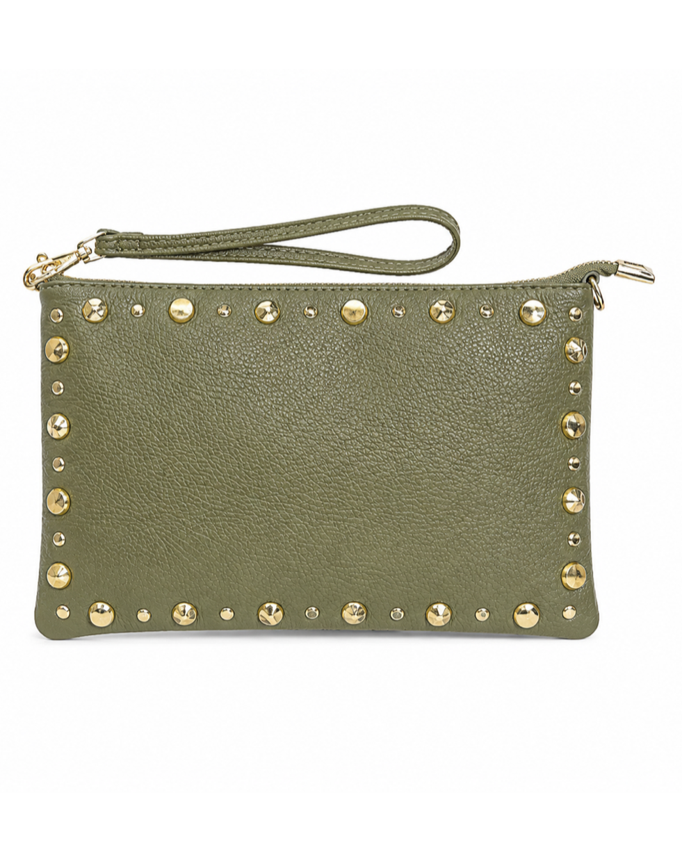 BOLSO PIEL CON TACHAS