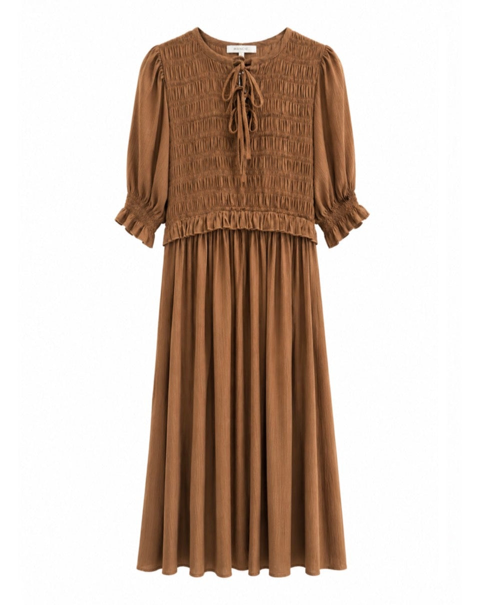 VESTIDO NIDO DE ABEJA
