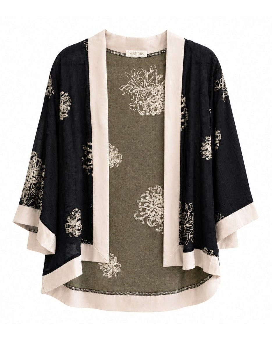 KIMONO ESTAMPADO FLORAL