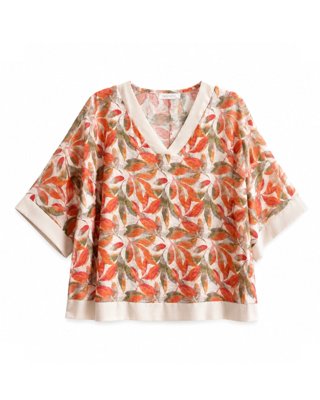 BLUSA ESTAMPADO HOJAS
