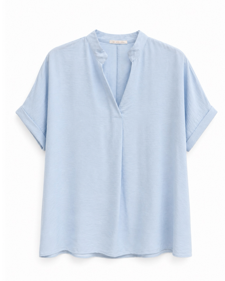 BLUSA CUELLO MAO