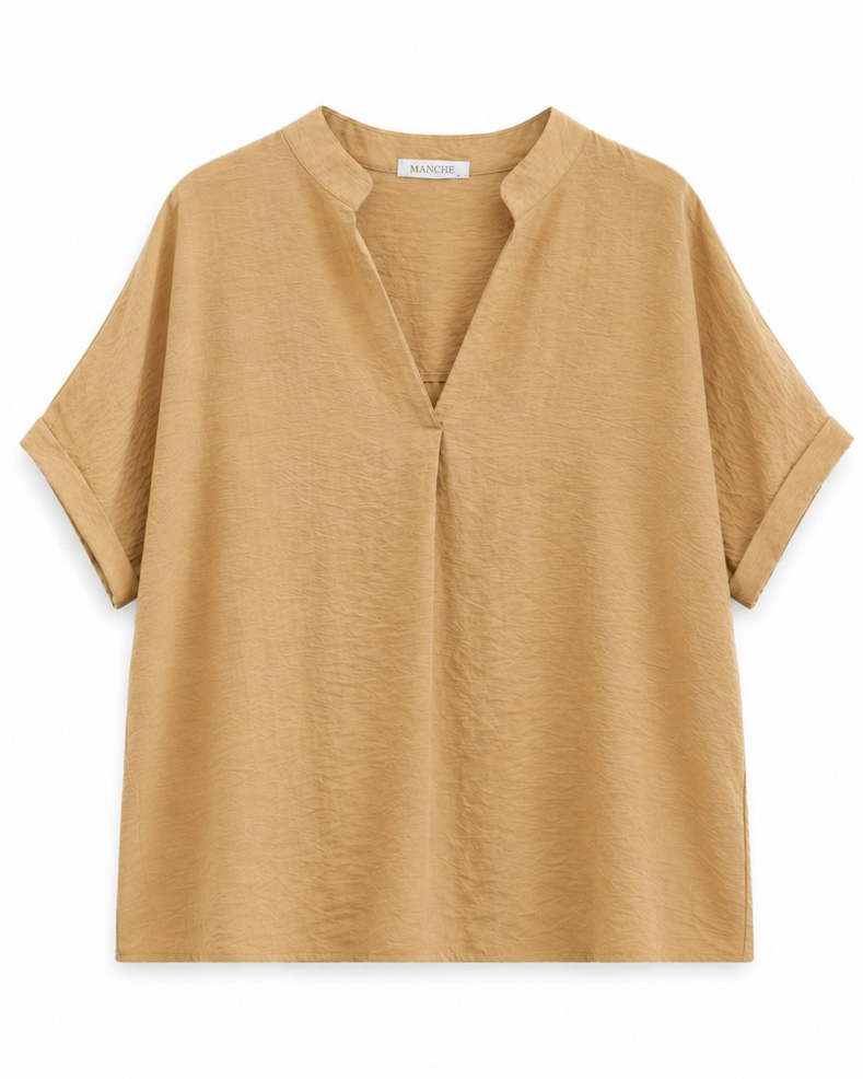 BLUSA CUELLO MAO