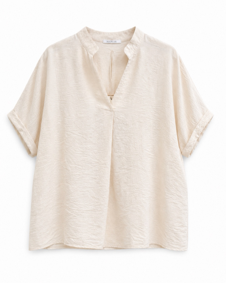 BLUSA CUELLO MAO