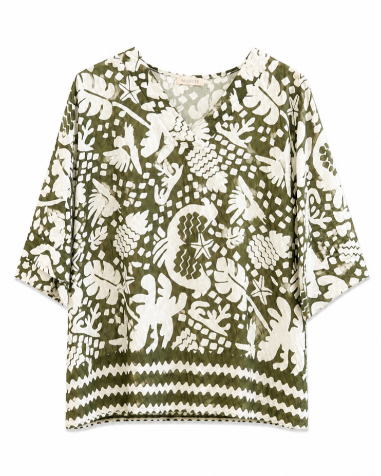 BLUSA CUELLO V