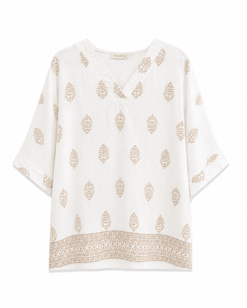 BLUSA CUELLO V
