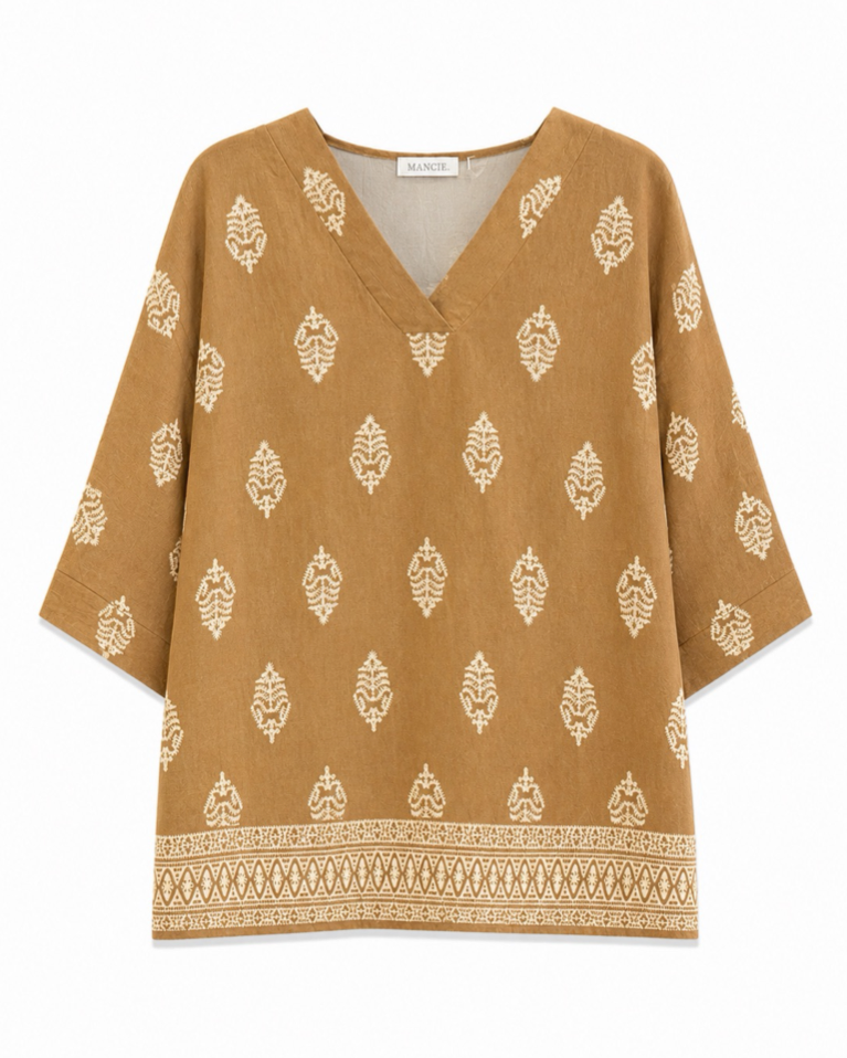 BLUSA CUELLO V