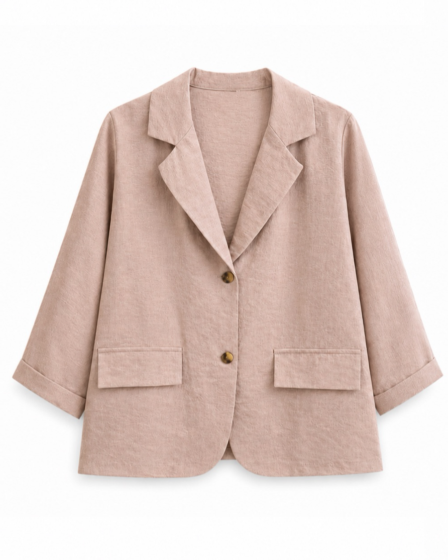CHAQUETA BLAZER TEXTURA