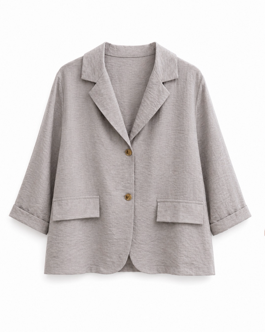 CHAQUETA BLAZER TEXTURA
