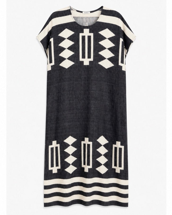 VESTIDO TÚNICA ESTAMPADO