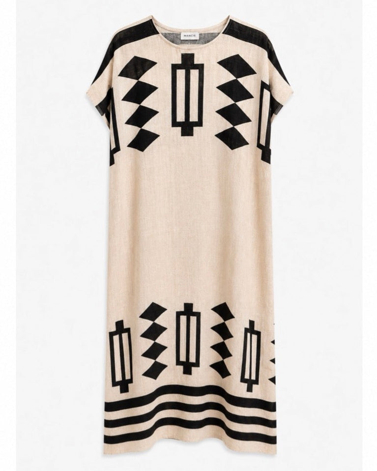 VESTIDO TÚNICA ESTAMPADO
